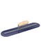 Steel City Trowels By Bon Bon 66-156 Finish Trowel, Round, Blue Steel, 20 X 5, Wood 66-156 - alternate 1